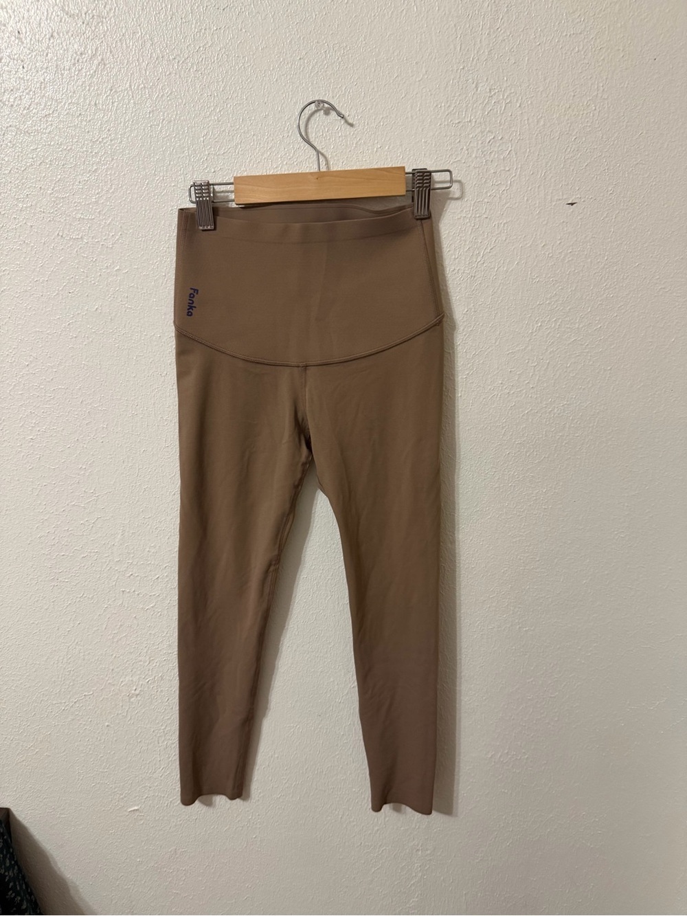 Fanka High-Waist Brown Leggings - Women's Activewear